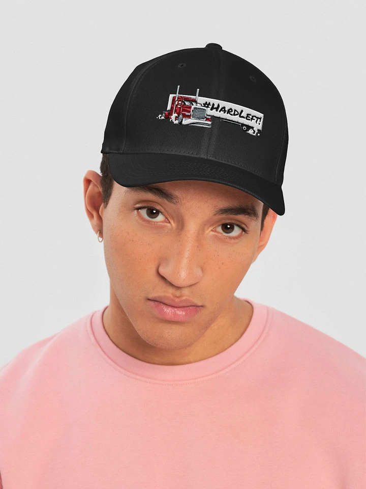 “Hard Left” Fitted Hat product image (1)