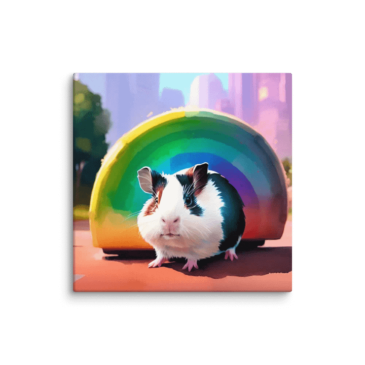 Cute Guinea Pig Digital Painting - v3 product image (1)