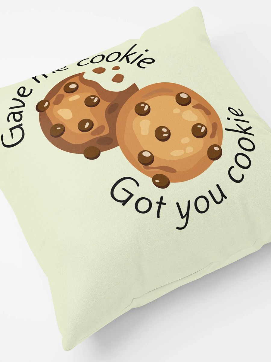 New Girl Quote Pillow – “Gave Me Cookie” All-Over Print TV Fan Decor product image (4)