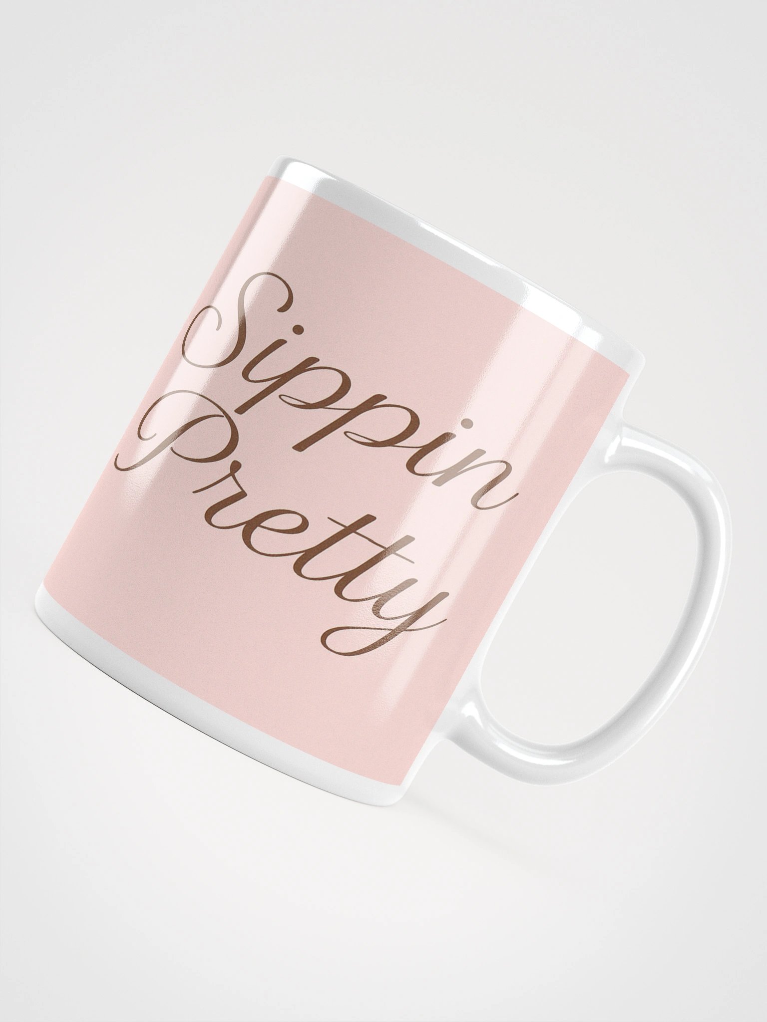 Sippin Pretty White Glossy Mug product image (11)