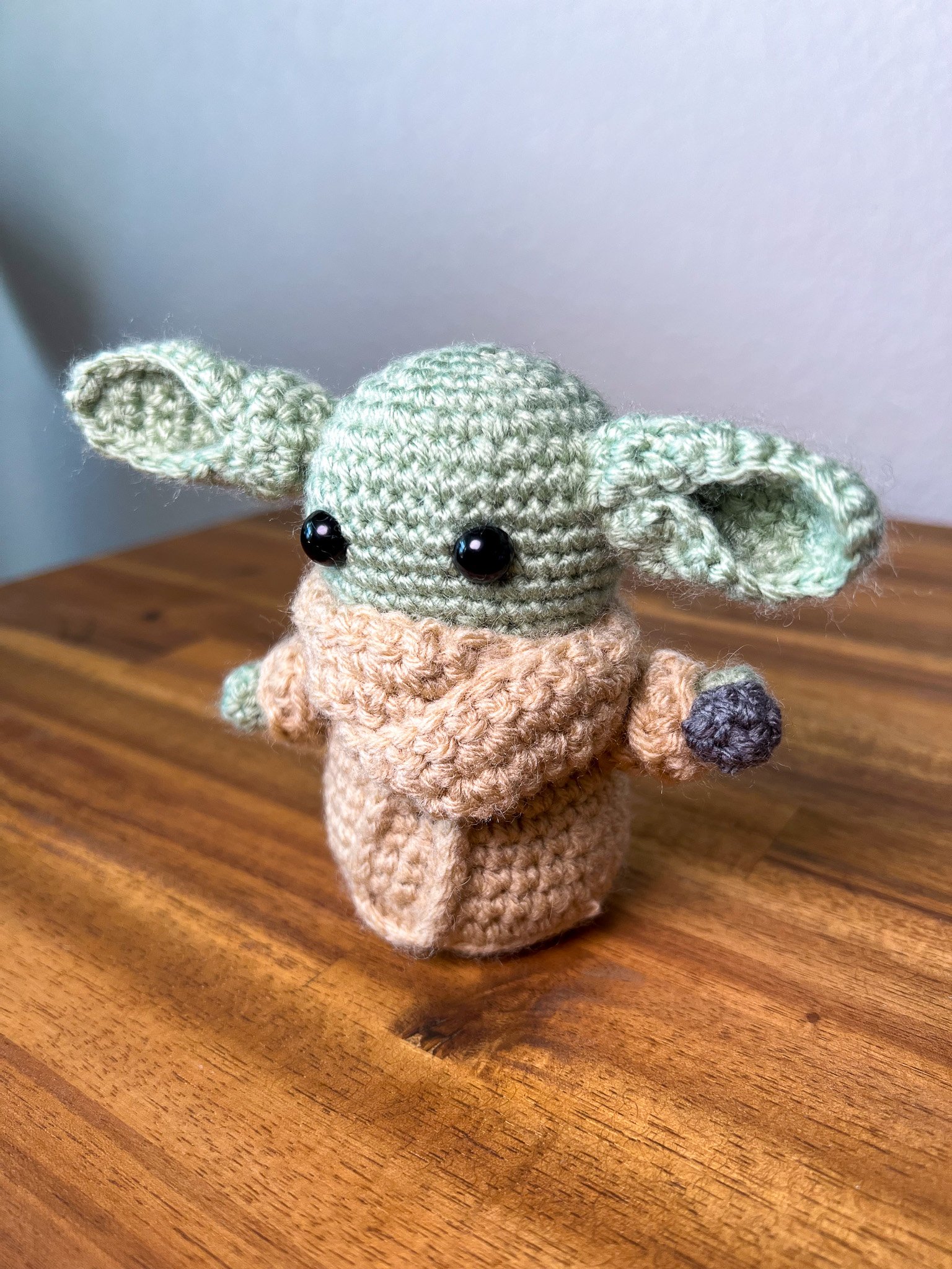 Crocheted grogu product image (2)