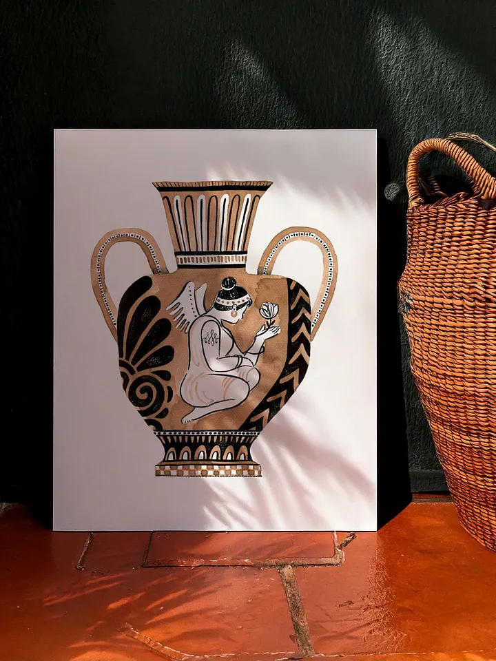 The greek vase - Giclée Fine Art Print product image (1)