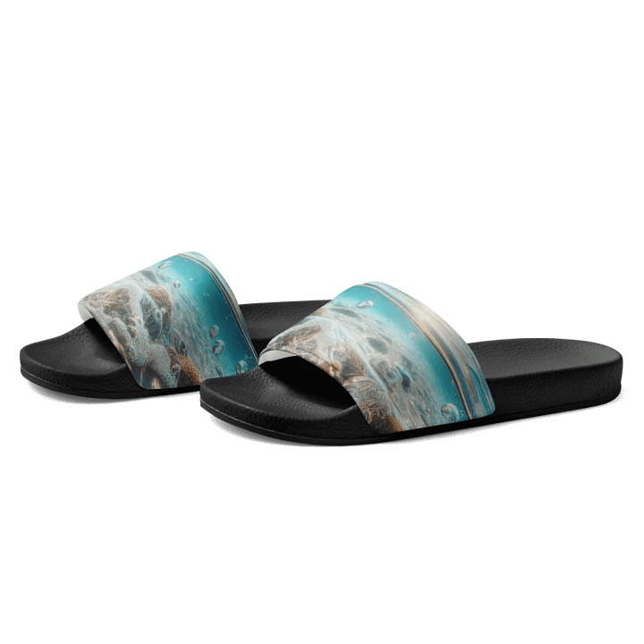 Coastal Comfort Men's Slides | AI Design product image (2)