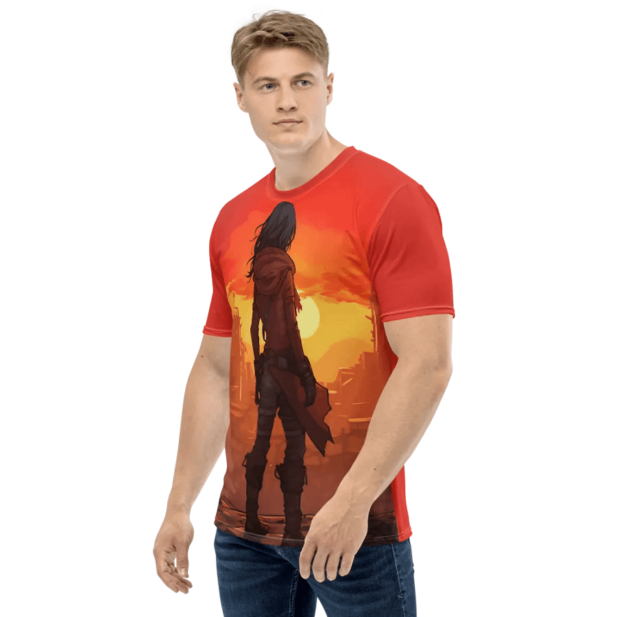 Dystopian Sunset All-Over Print T-Shirt product image (2)