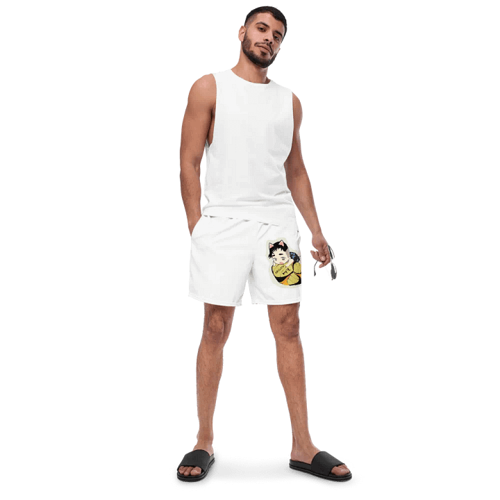 Arigato Neko Volleyball Swim Trunks product image (2)