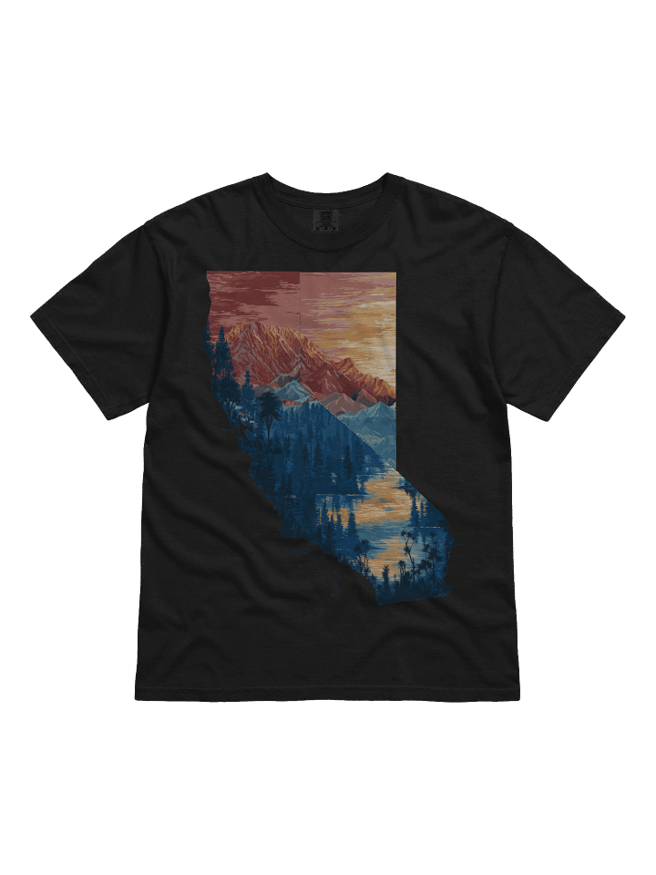 Golden Horizons – California Landscape Tee product image (5)