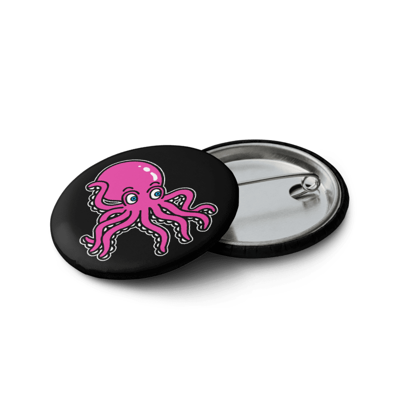 Embrace the Feathers, Fins & Fuzz - Set of 5 Pin Buttons product image (4)