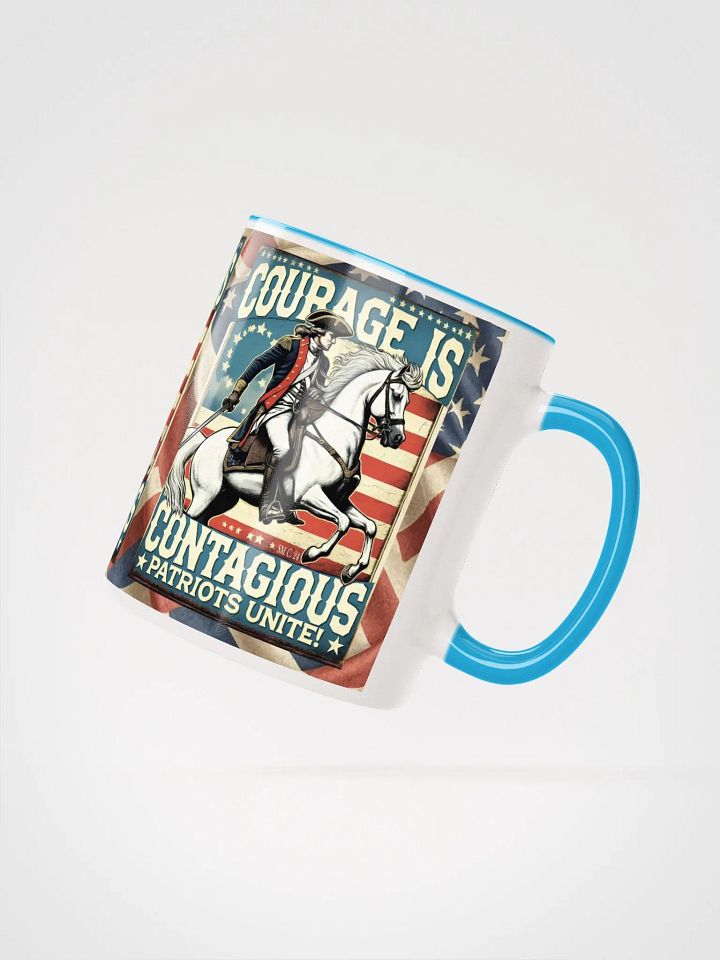 Courageous Patriots Ceramic Mug product image (2)