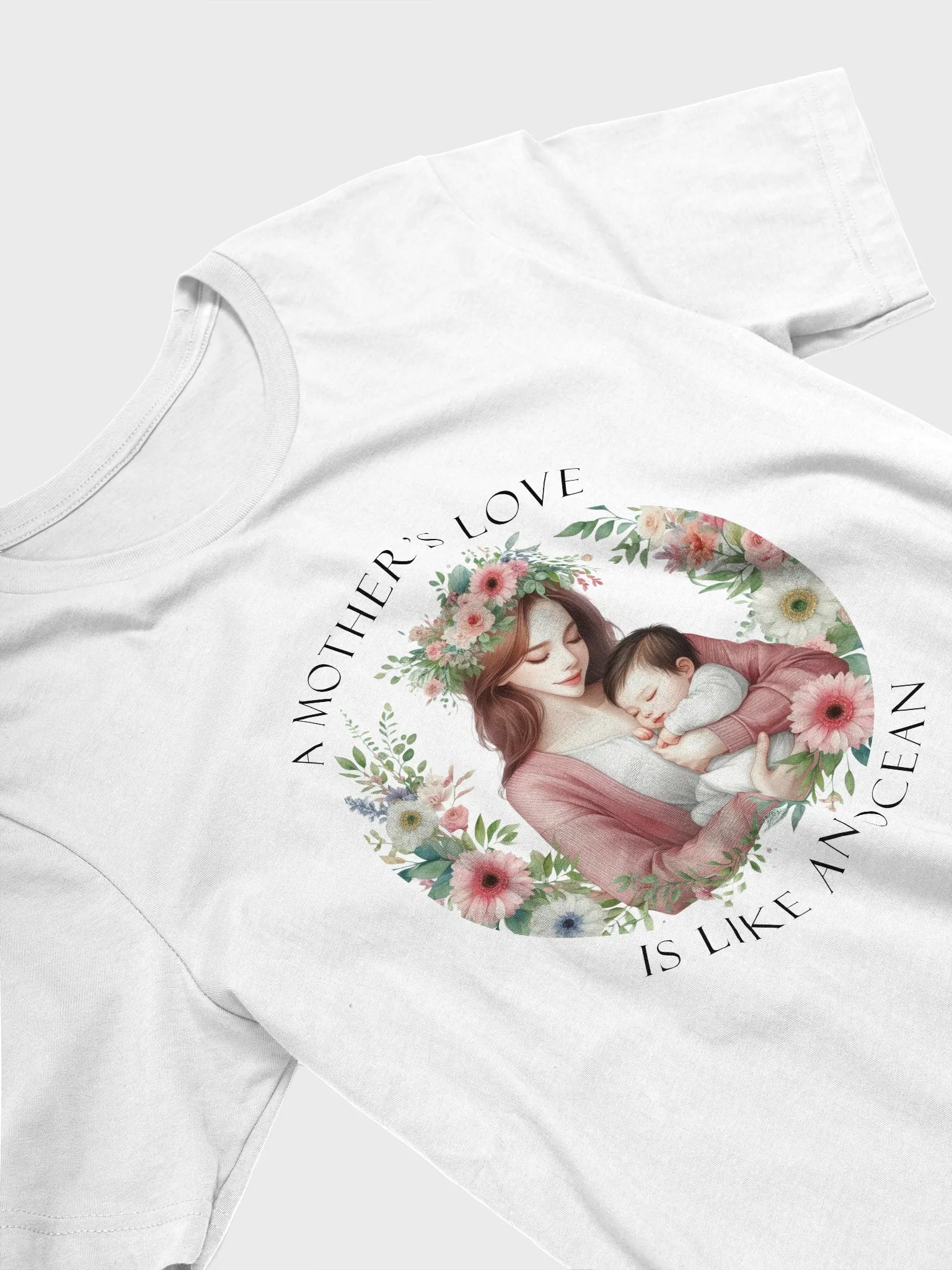 A Mother's Love is Like an Ocean Mother's Day T-Shirt product image (29)