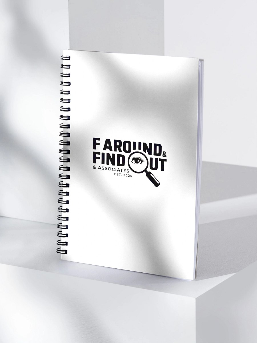 F Around & Find Out Spiral Notebook product image (4)