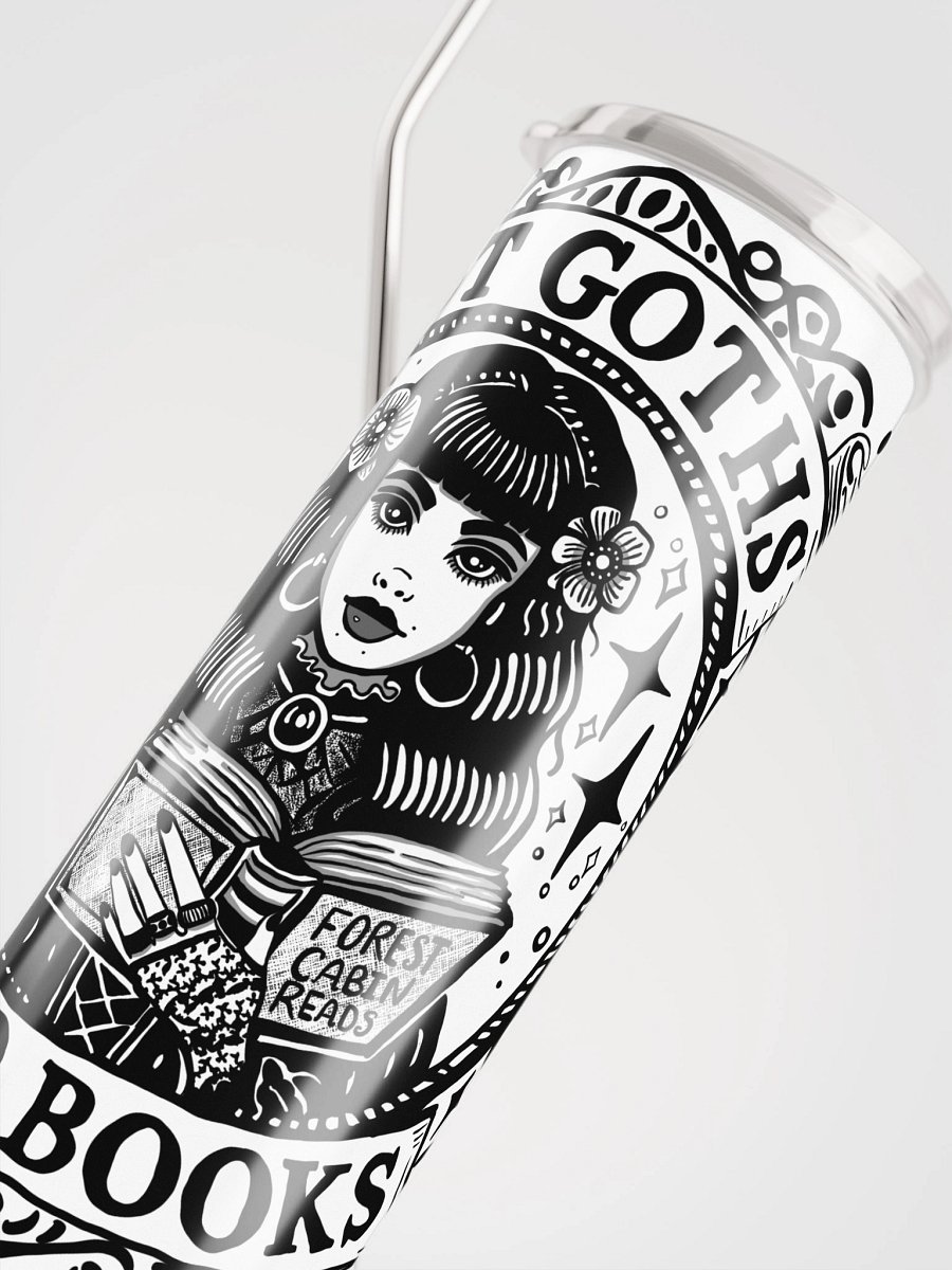 " HOT GOTHS READ BOOKS " Exclusive Tumbler product image (4)