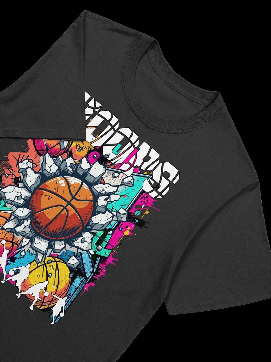 Basketball Explosion-Dynamic Graphic Design T-Shirt product image (16)