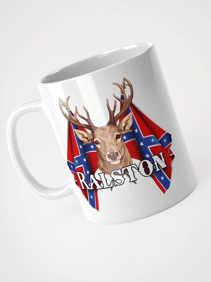 "Ralston" Rebel Redneck Deer - White Mug product image (1)