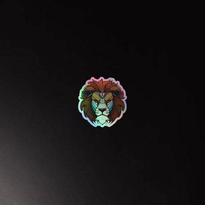 Voltron Lion Holo Sticker product image (4)