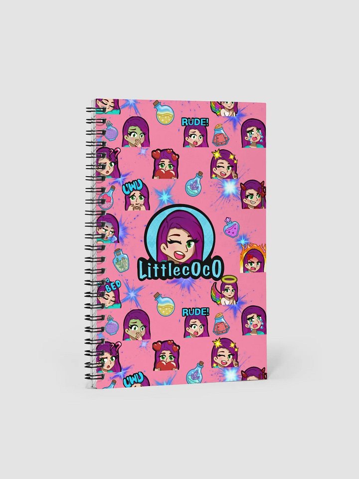 Littlec0c0 Emote Notebook product image (1)