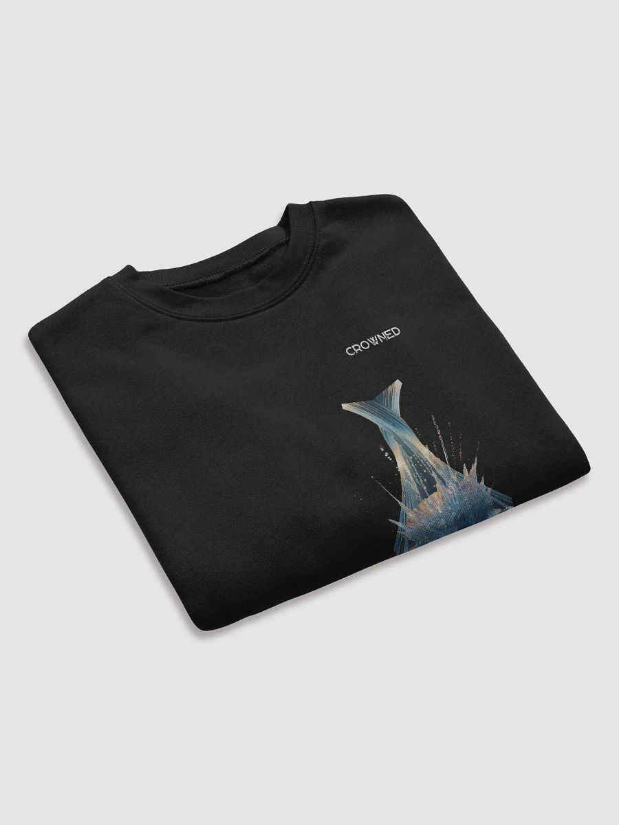 Aqua Spiral Fleece Sweatshirt product image (7)