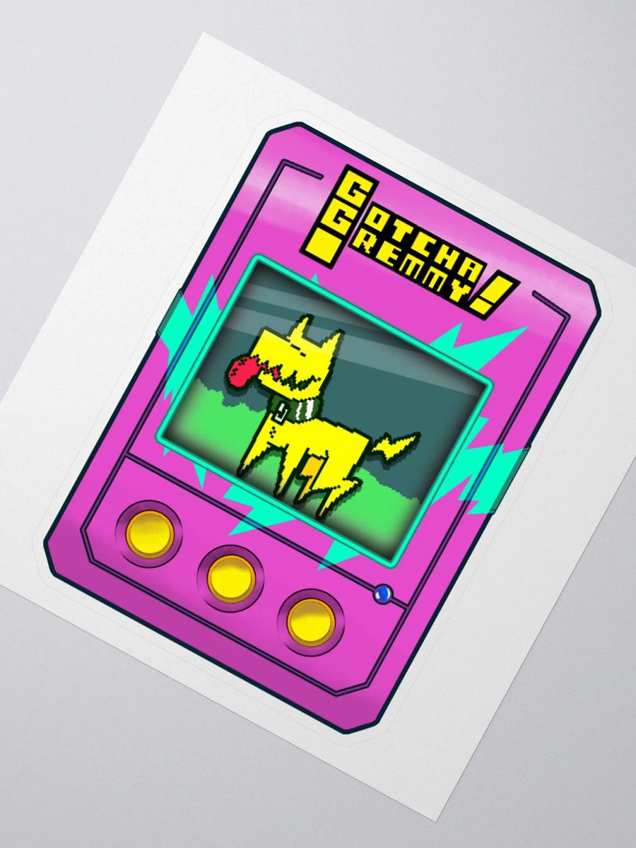 Gotcha Gremmy! [Pink/Teal] - Sticker product image (2)
