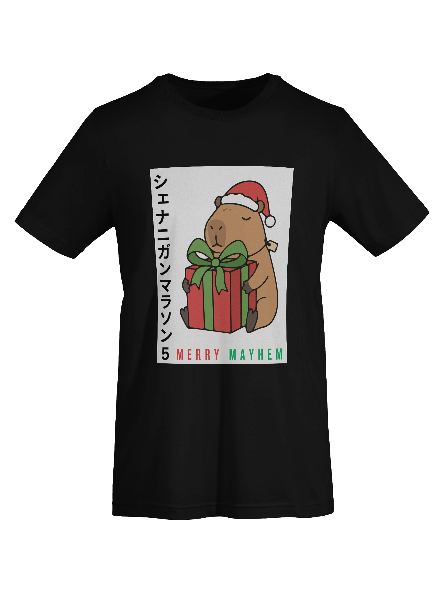 Merry Mayhem Capybara Tee product image (26)