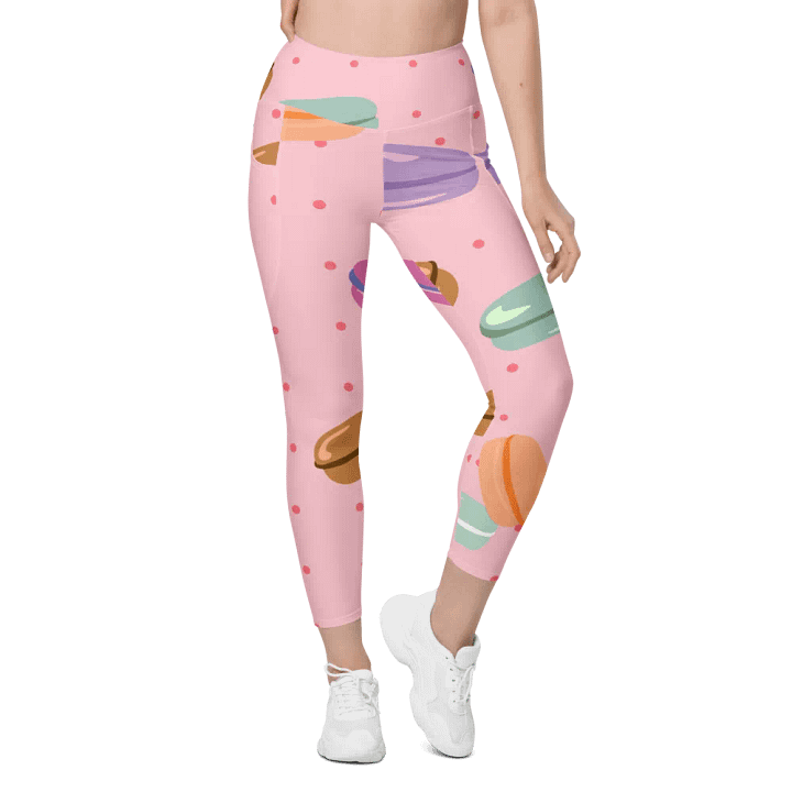 Macaron Madness Pocket Leggings product image (1)