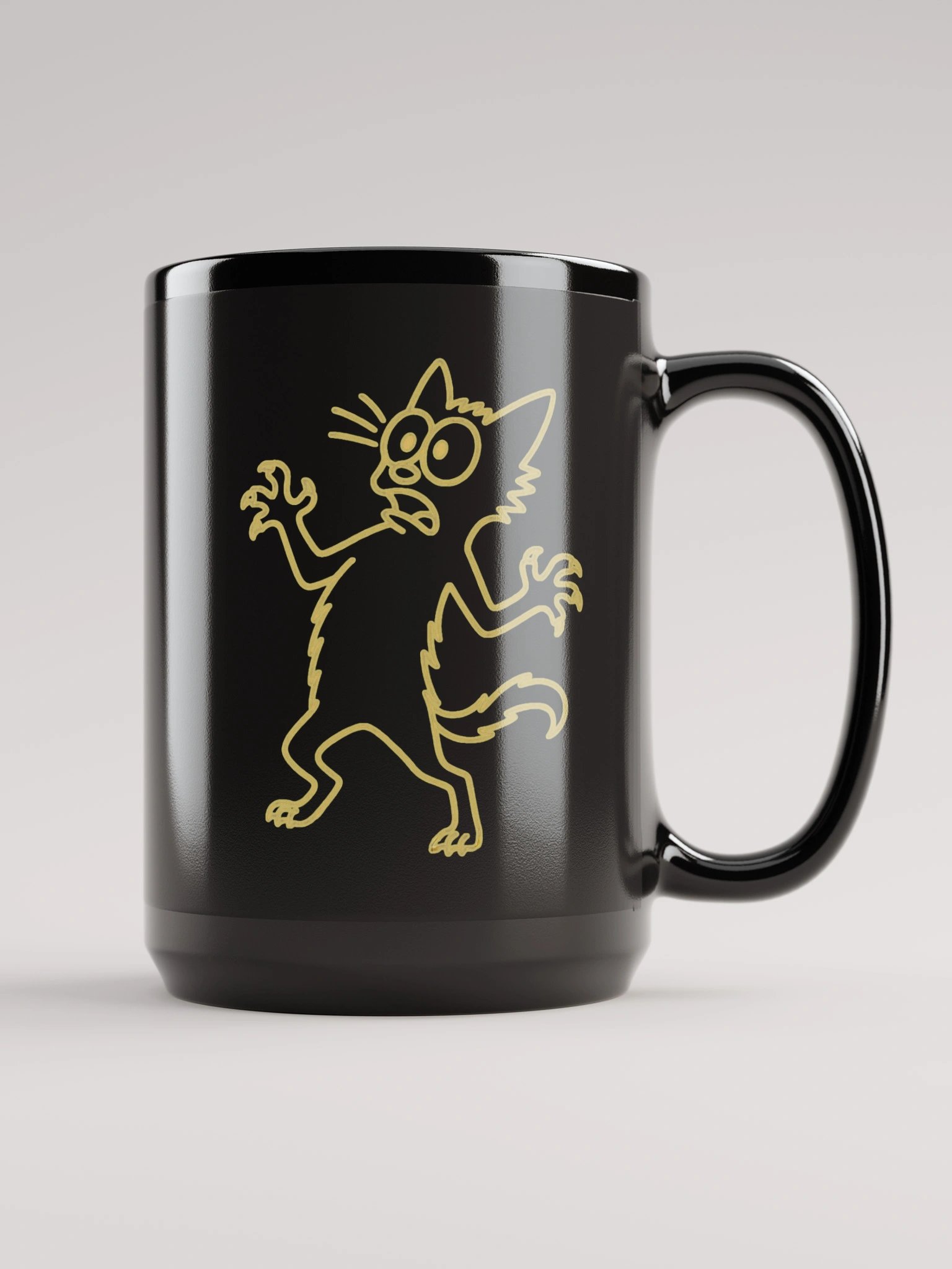 Scaredy Cat-15 oz Mug product image (1)