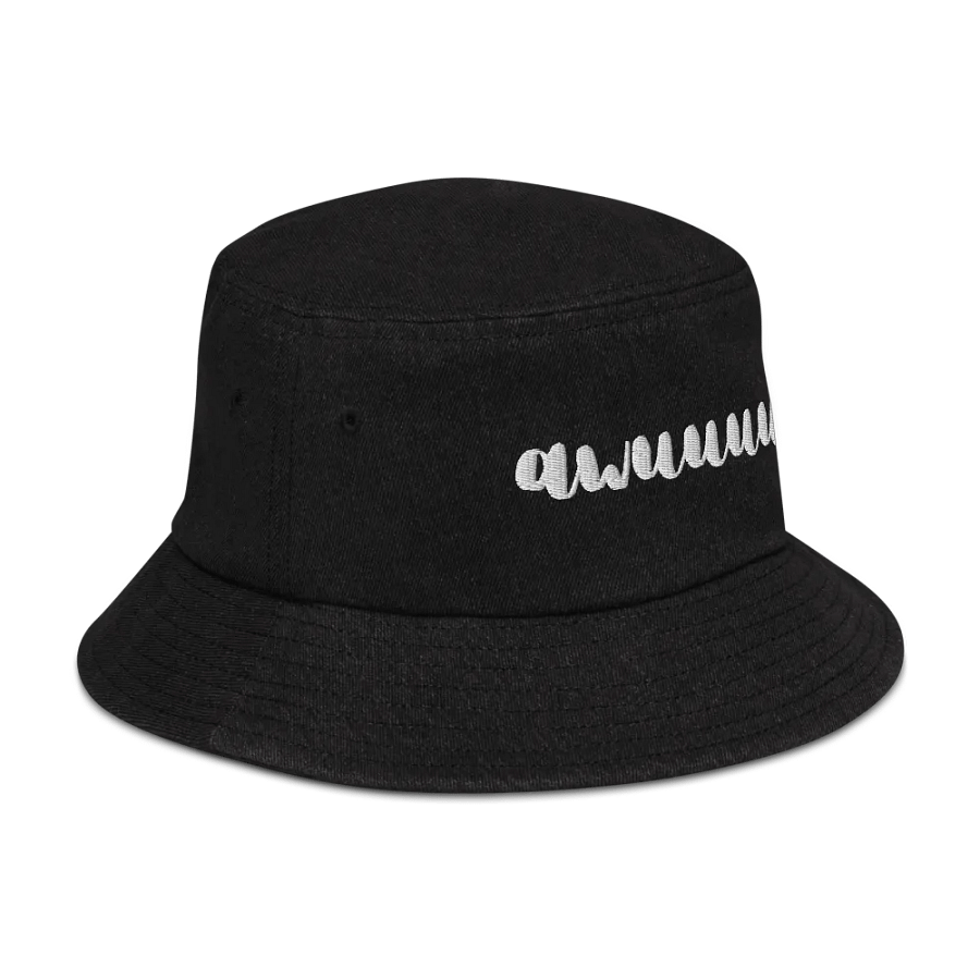 Awuuuuu Denim Bucket Hat 🐺 product image (5)