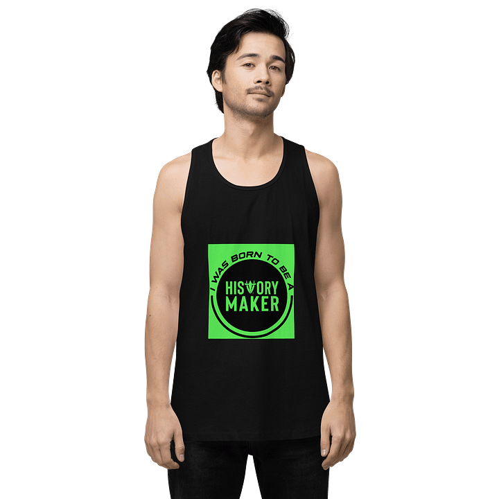 I was Born to be a History Maker Black Men's Tank Top product image (1)