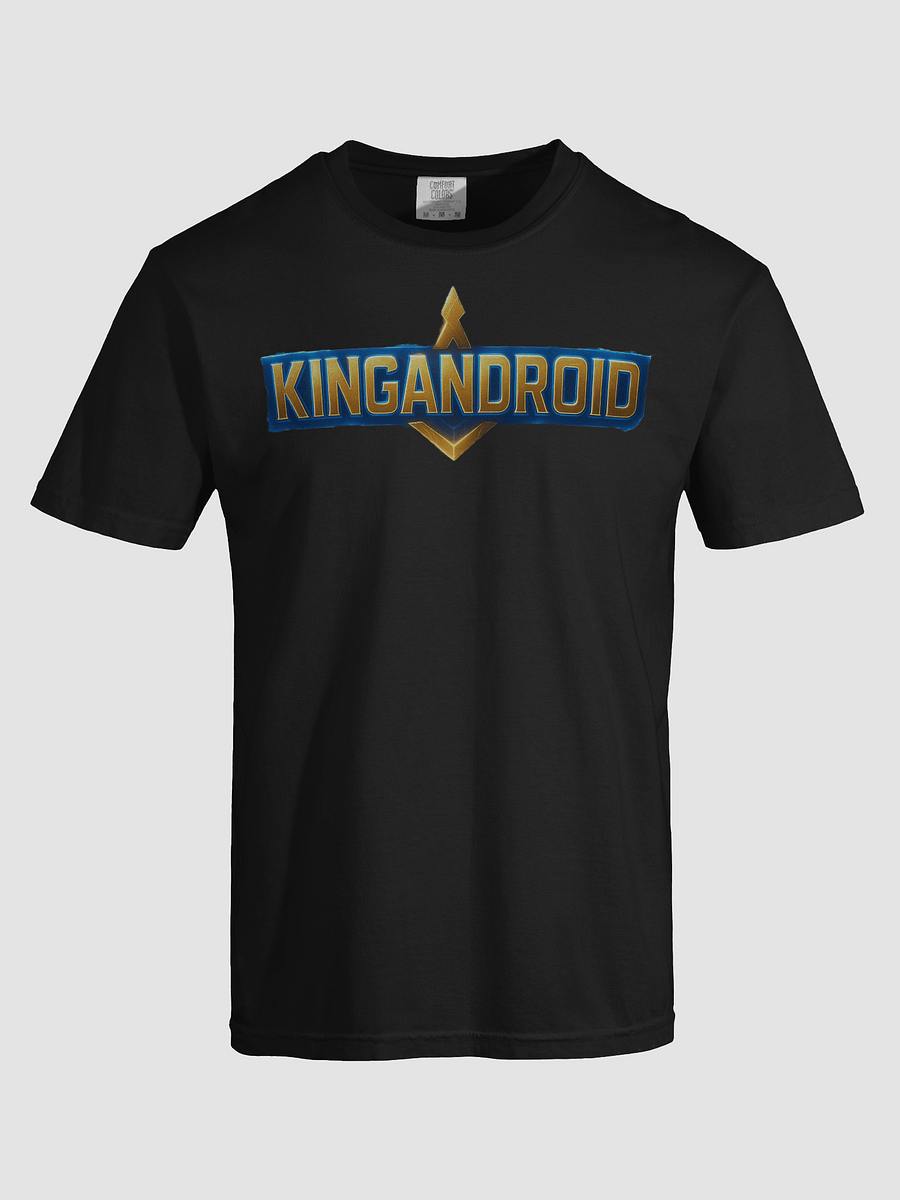 Blue and gold KingAndroid T-Shirt product image (7)