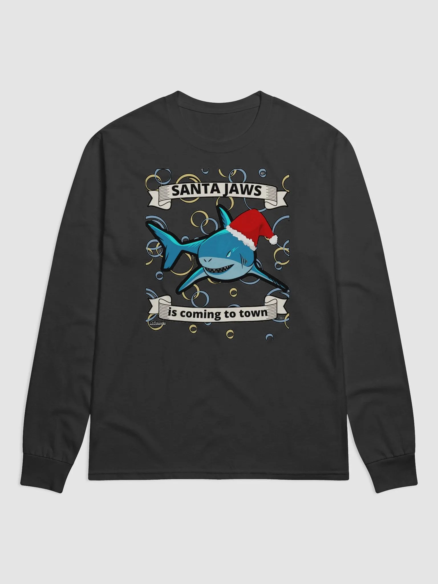 SANTA JAWS IS COMING TO TOWN product image (1)