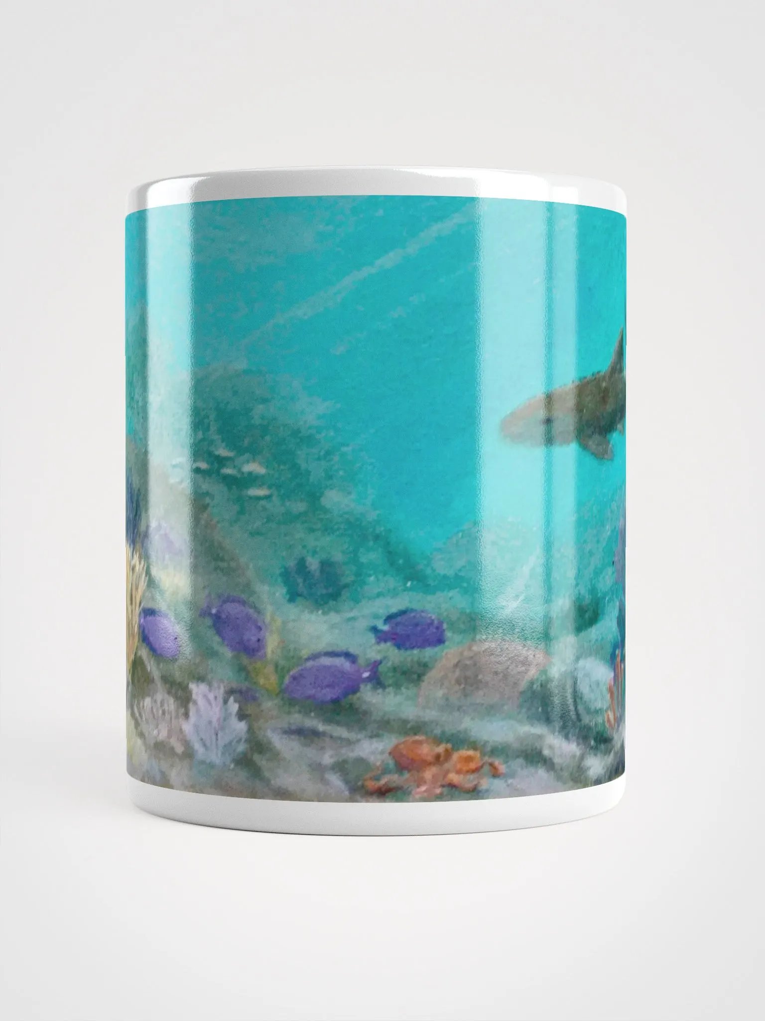 Coral Reef Serenity: Nurse Shark & Octopus Mug product image (1)