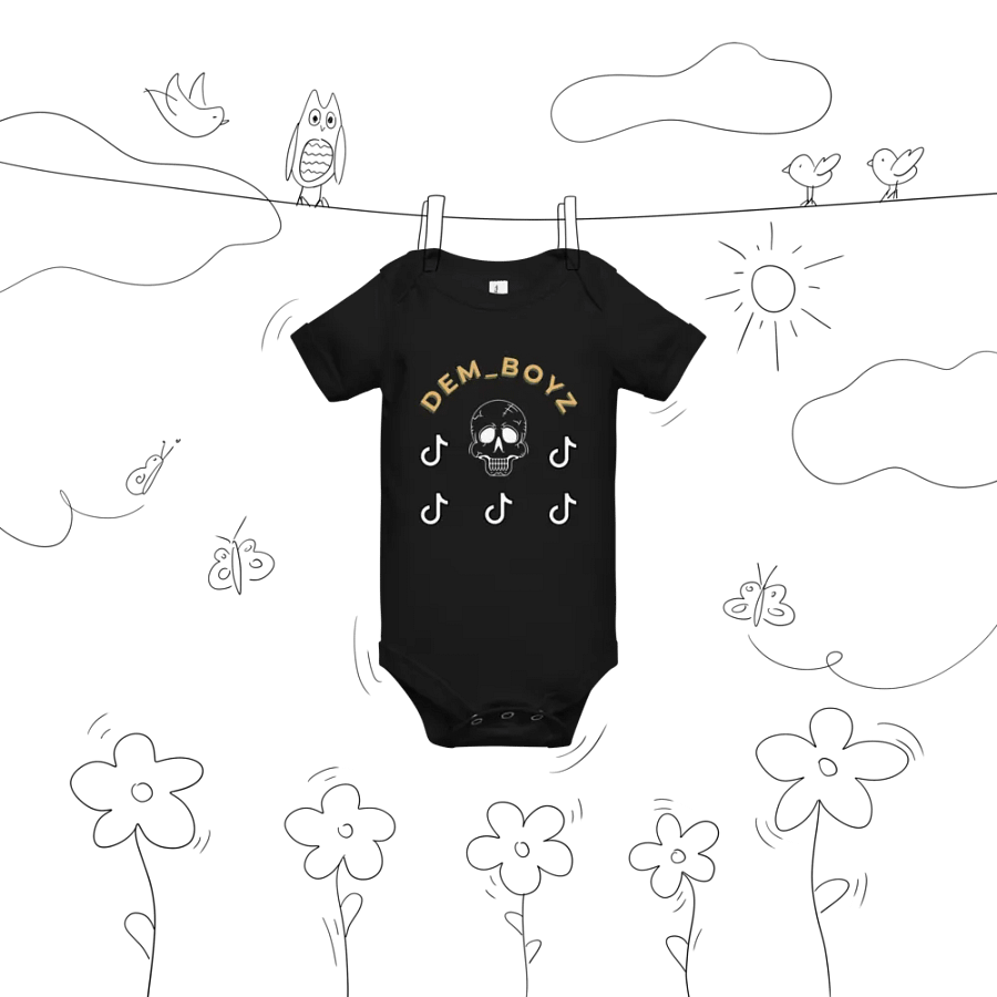 DEM BOYZ Skull Infant Onesie product image (11)