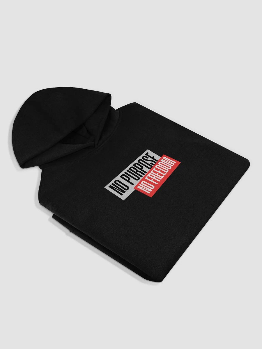 Contrast of Conviction Hoodie | No purpose no freedom product image (3)
