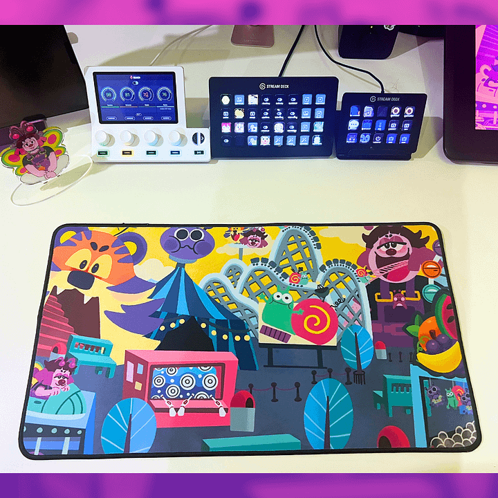 Park Rides Deskmat (12