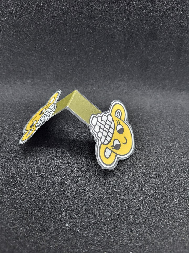 Cute Cartoon Sugarbowl Character Magnetic Laminated Bookmark for Foodies product image (2)