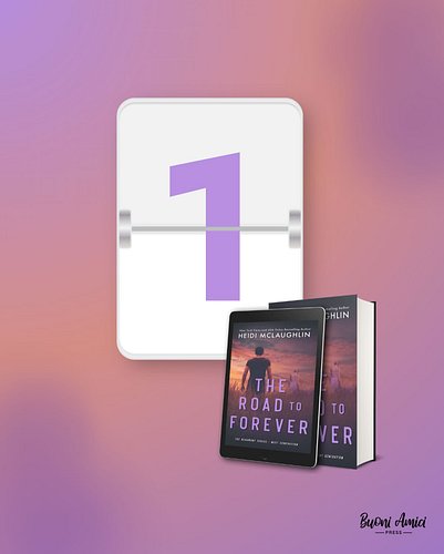 ONE MORE DAY! 
#RomanceRecs #TheRoadToForever #RockstarRomance #BookishTBR #NewReleaseAlert 
#HeidiMcLaughlin #BookLoversUnite