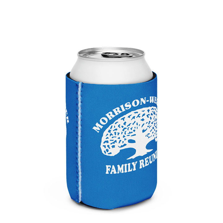 "Morrison-Werner Family Tree" Can Coozie (Blue) product image (2)