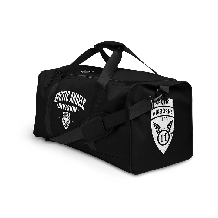 11th Airborne Division - Arctic Angels 'Distressed' Duffle Bag product image (1)