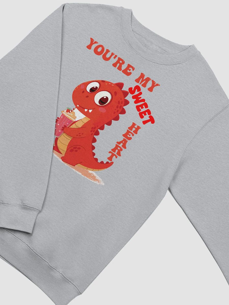 You're My SweetHeart Dino Delight Crewneck Sweatshirt product image (11)