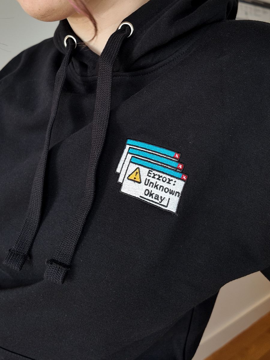 Error Unknown Embroidered Premium Hoodie product image (3)