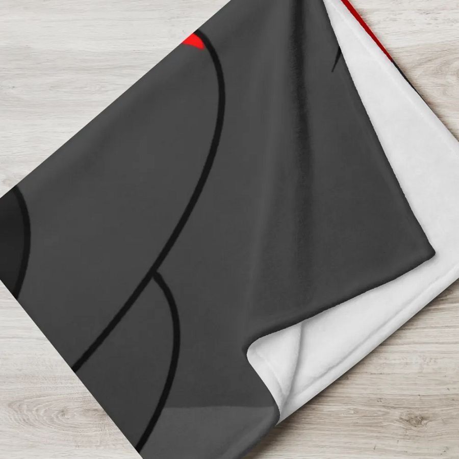 Fury No Thoughts Throw Blanket product image (17)