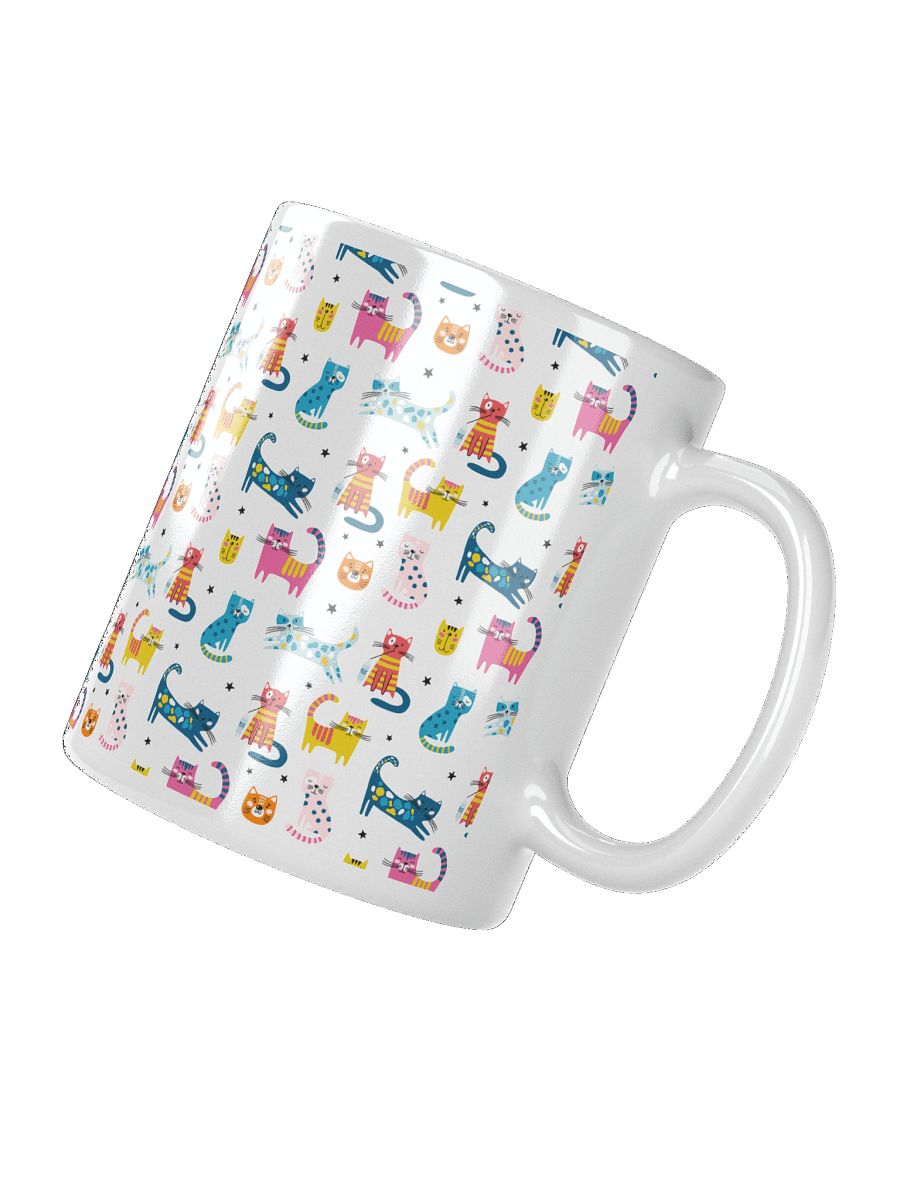 Street Cats | White Glossy Mug product image (2)