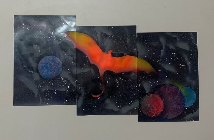 Dragon Spray paint art product image (1)