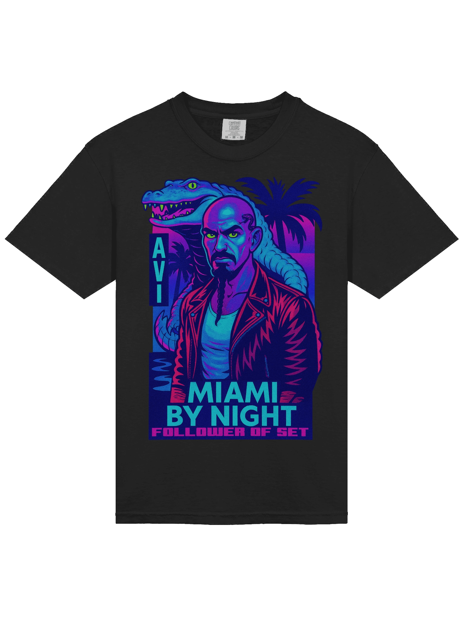 Avi - Follower of Set Miami By Night T-Shirt product image (3)