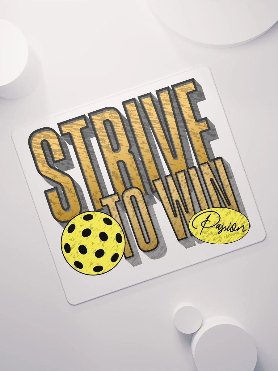 Strive To Win Pickleball Passion Gaming Mouse Pad product image (5)