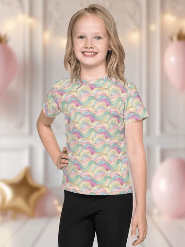 Pastel Marble Dream All-Over Kid's T-Shirt product image (1)