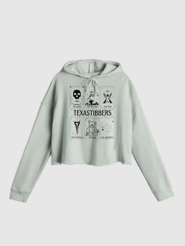 Tibbers Tarot - Cropped Hoodie Dark Print (On Front) product image (7)