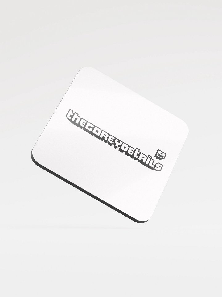 TTV Black - Glossed Cork Coaster product image (1)