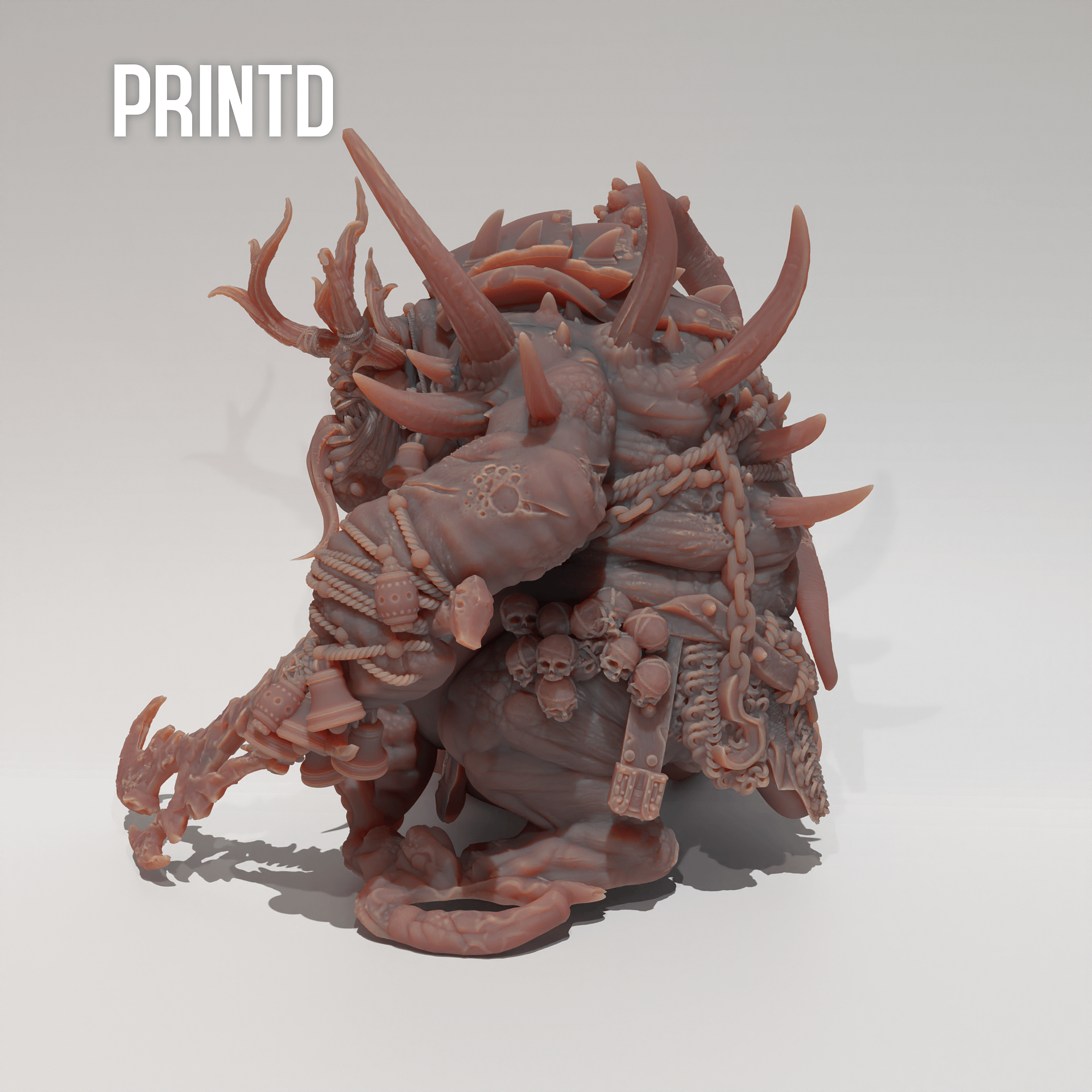 Bozzoth Greater Plague - Demon Resin 3D Printed Model product image (3)