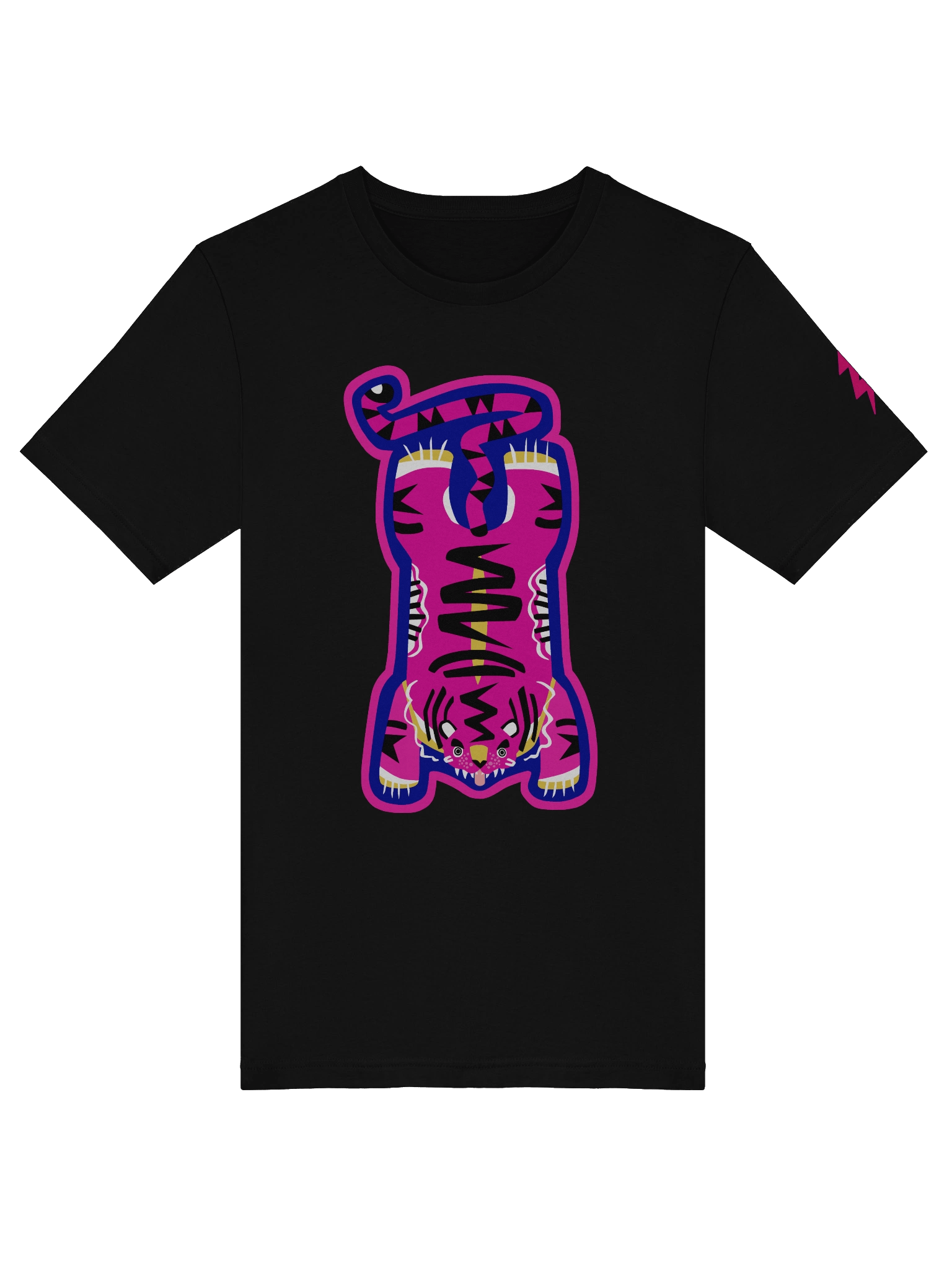 Pink and Blue Tiger - T-Shirt product image (6)