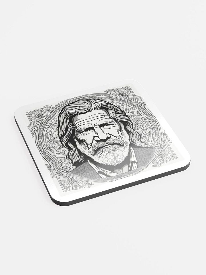 Ornate Wisdom Cork Coaster product image (2)
