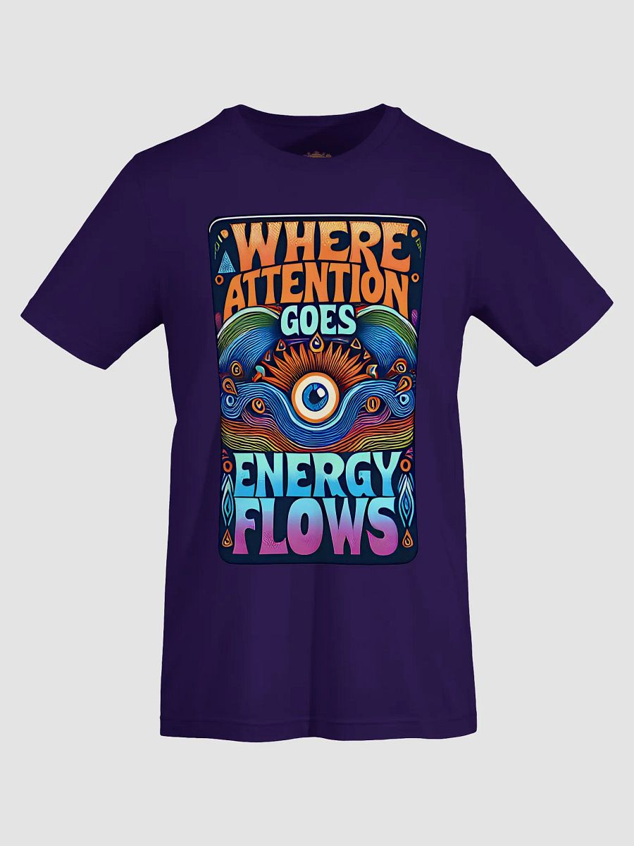 Energy Flows Psychedelic T-Shirt product image (4)